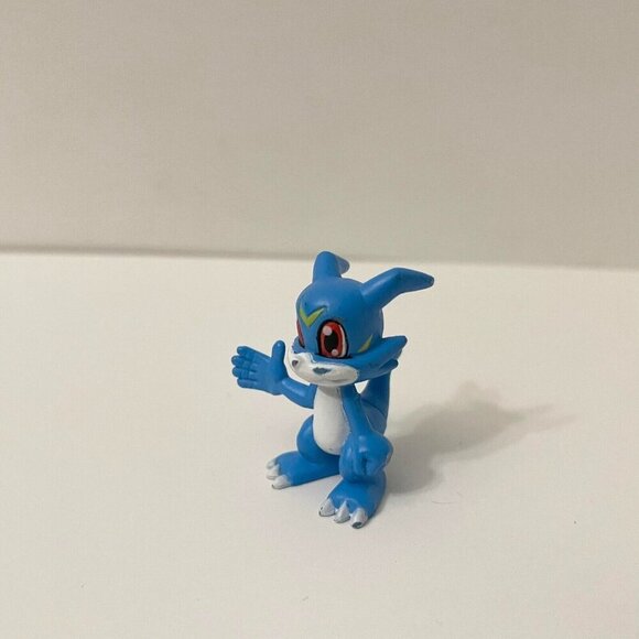 2000 Bandai Digimon Mini Figure Veemon 1 Inch Tall Digital Monsters - Picture 2 of 10